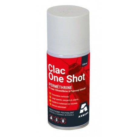 12 x AEROSOL CLAC 150ml ONE SHOT