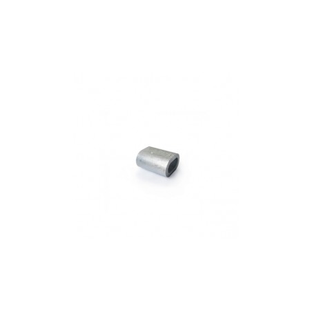 Manchon aluminium a sertir pour cable 2 mm