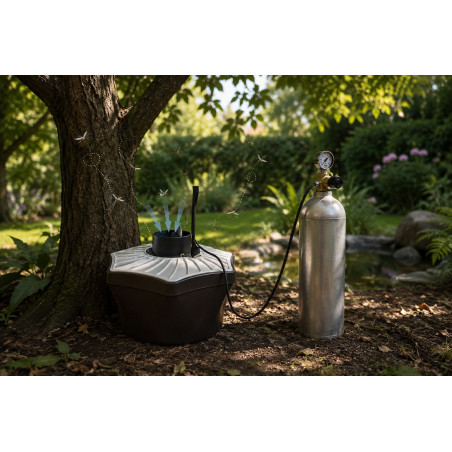 Pack Piège à Moustique Biogents BG-Mosquitaire + Booster CO2 + 2 mois de recharges